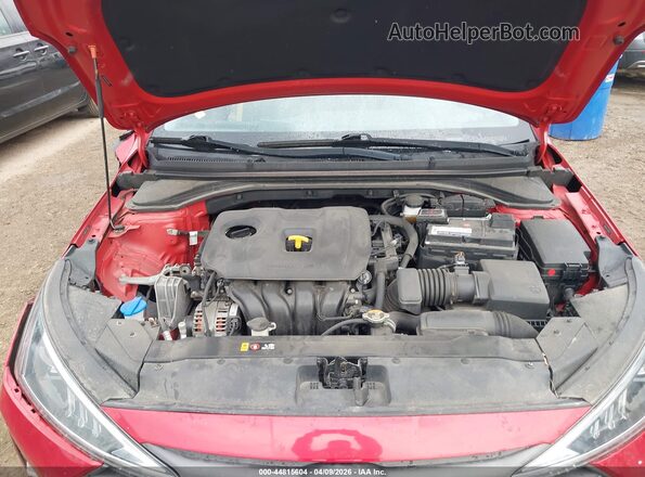 5NPD84LF6LH506165 2020 HYUNDAI ELANTRA Red Widok z tyłu