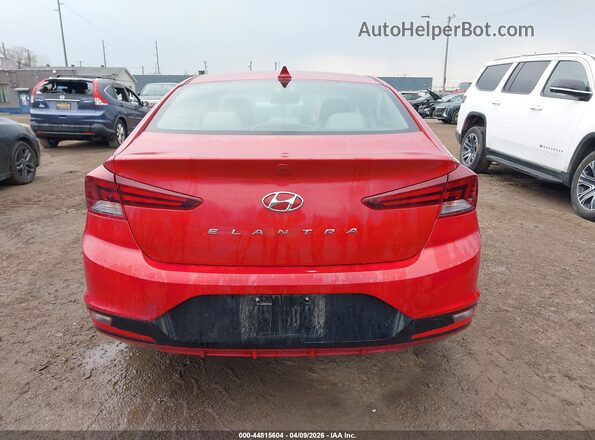 5NPD84LF6LH506165 2020 HYUNDAI ELANTRA Red 