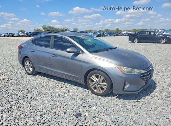5NPD84LF6LH507347 2020 HYUNDAI ELANTRA Gray Delantero derecho