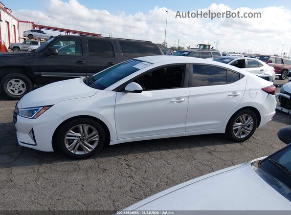 5NPD84LF6LH524391 2020 HYUNDAI ELANTRA Белый Панорамный вид салона 360°