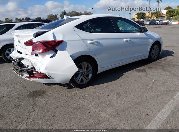 5NPD84LF6LH524391 2020 HYUNDAI ELANTRA Белый Задняя правая четверть