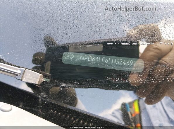 5NPD84LF6LH524391 2020 HYUNDAI ELANTRA Белый Вид подкапотного пространства