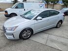 2020 Hyundai Elantra Sel Silver vin: 5NPD84LF6LH525623