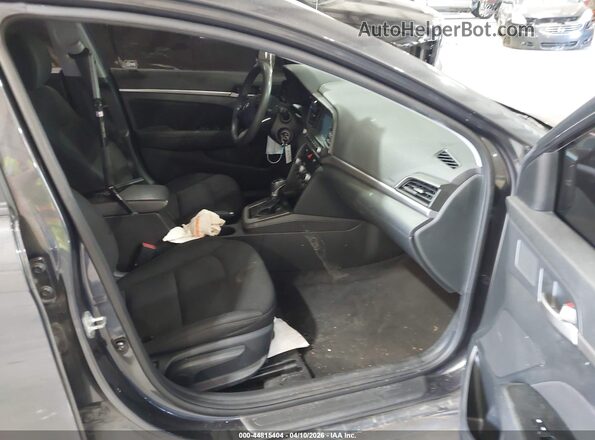 5NPD84LF6LH554183 2020 HYUNDAI ELANTRA Black Widok wnętrza z przodu