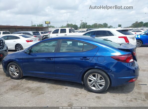 5NPD84LF6LH568911 2020 HYUNDAI ELANTRA Синий Панорамный вид салона 360°