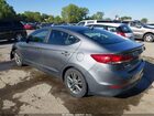 2018 Hyundai Elantra Value Edition Серый vin: 5NPD84LF7JH292770