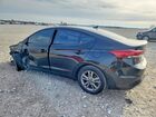 2018 Hyundai Elantra Value Edition Черный vin: 5NPD84LF7JH296026