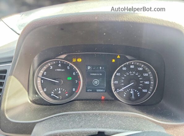 5NPD84LF7JH296026 2018 HYUNDAI ELANTRA Черный Вид щитка приборов