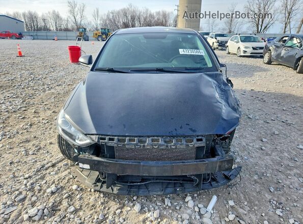 5NPD84LF7JH296026 2018 HYUNDAI ELANTRA Черный Вид спереди