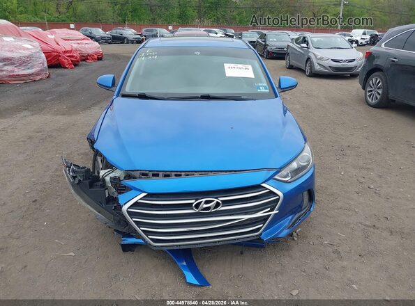 5NPD84LF7JH302651 2018 HYUNDAI ELANTRA Синий 