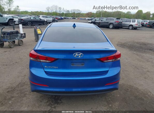 5NPD84LF7JH302651 2018 HYUNDAI ELANTRA Синий 