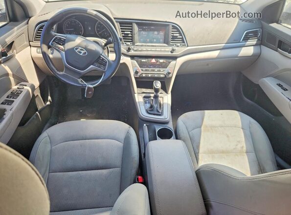 5NPD84LF8HH069552 2017 HYUNDAI ELANTRA Silver Vista del salpicadero