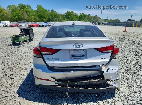 5NPD84LF8HH069552 2017 HYUNDAI ELANTRA Silver Vista trasera