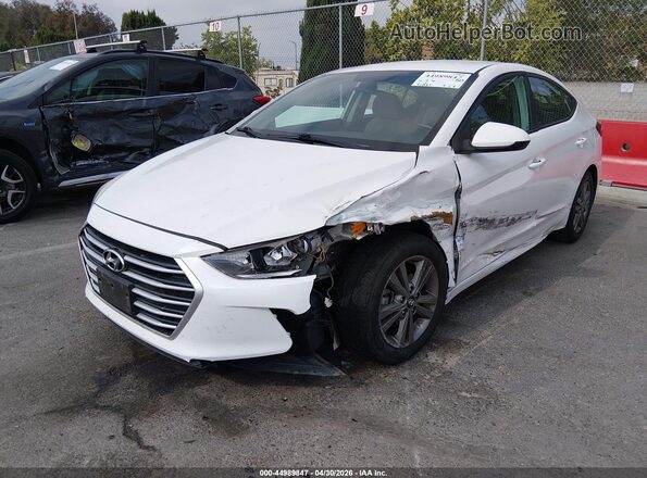 5NPD84LF8HH084343 2017 HYUNDAI ELANTRA Белый Передняя левая четверть