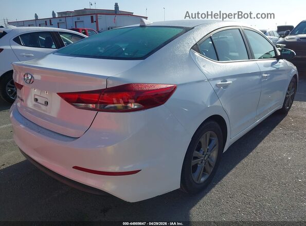 5NPD84LF8HH084343 2017 HYUNDAI ELANTRA Белый Задняя правая четверть