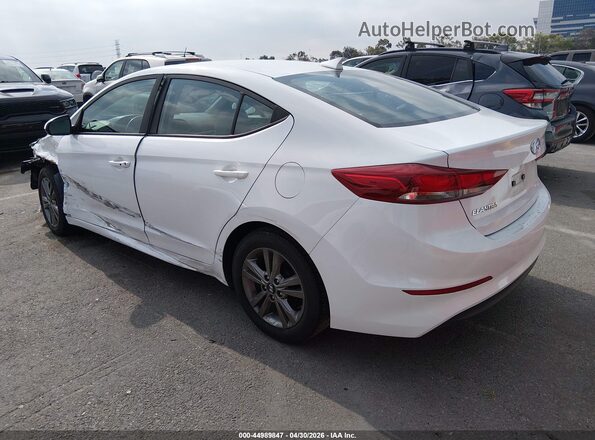 5NPD84LF8HH084343 2017 HYUNDAI ELANTRA Белый Задняя левая четверть