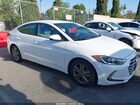 2017 Hyundai Elantra Se Белый vin: 5NPD84LF8HH084343