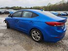 2017 Hyundai Elantra Se Blue vin: 5NPD84LF8HH129636