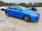 2017 Hyundai Elantra Se Blue vin: 5NPD84LF8HH129636