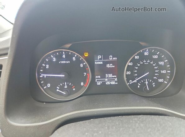 5NPD84LF8HH129636 2017 HYUNDAI ELANTRA Blue Vista del cuadro de instrumentos