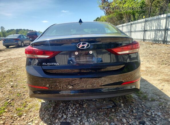 5NPD84LF8HH133783 2017 HYUNDAI ELANTRA Black Հետևի տեսք