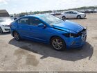 2017 Hyundai Elantra Value Edition Blue vin: 5NPD84LF8HH170350