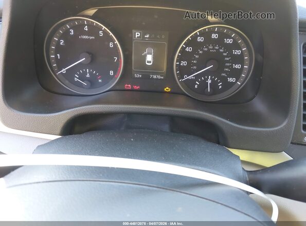 5NPD84LF8JH230472 2018 HYUNDAI ELANTRA Blue Widok tylnych siedzeń