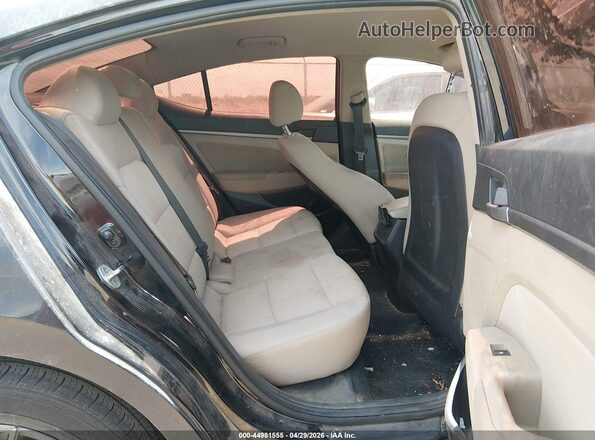 5NPD84LF8JH279719 2018 HYUNDAI ELANTRA Black Вид наклейки з VIN-кодом