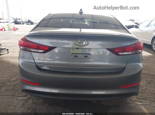 5NPD84LF8JH368741 2018 HYUNDAI ELANTRA Серый 