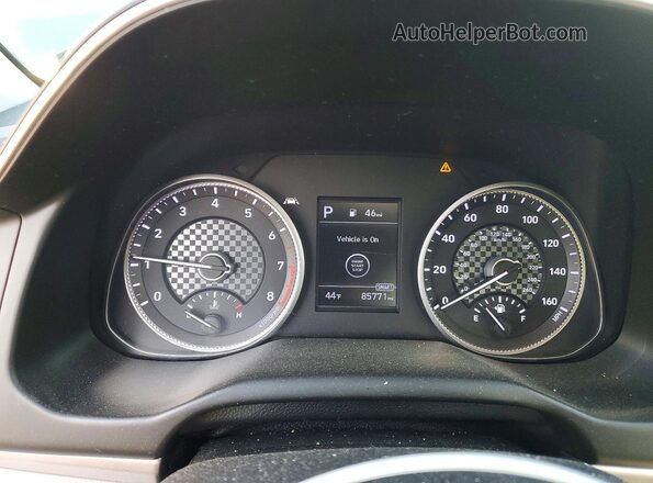 5NPD84LF8KH409659 2019 HYUNDAI ELANTRA Blue Vista del cuadro de instrumentos