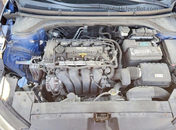 5NPD84LF8KH409659 2019 HYUNDAI ELANTRA Blue Vista interior trasera