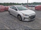 2019 Hyundai Elantra Sel Silver vin: 5NPD84LF8KH409919