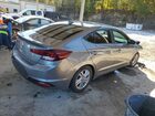 2019 Hyundai Elantra Sel Gray vin: 5NPD84LF8KH446551