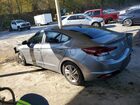 2019 Hyundai Elantra Sel Gray vin: 5NPD84LF8KH446551