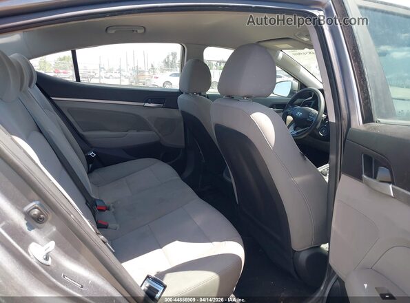 5NPD84LF8KH459929 2019 HYUNDAI ELANTRA Gray Vista de la etiqueta del VIN