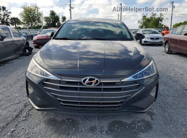 5NPD84LF8LH596564 2020 HYUNDAI ELANTRA Серый Вид спереди