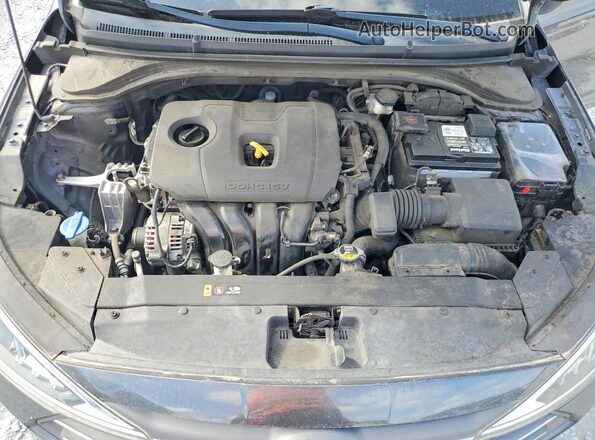5NPD84LF8LH596564 2020 HYUNDAI ELANTRA Серый Вид задней части салона
