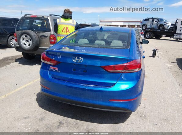 5NPD84LF9HH117222 2017 HYUNDAI ELANTRA Blue 