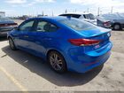 2017 Hyundai Elantra Se Blue vin: 5NPD84LF9HH117222