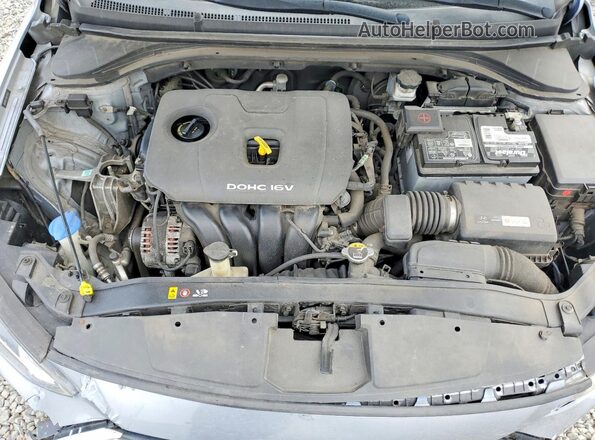 5NPD84LF9HH130973 2017 HYUNDAI ELANTRA Gray Widok wnętrza z tyłu