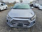 2017 Hyundai Elantra Se Gray vin: 5NPD84LF9HH130973