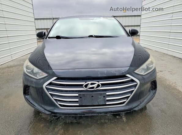 5NPD84LF9HH187612 2017 HYUNDAI ELANTRA Black Vista frontal
