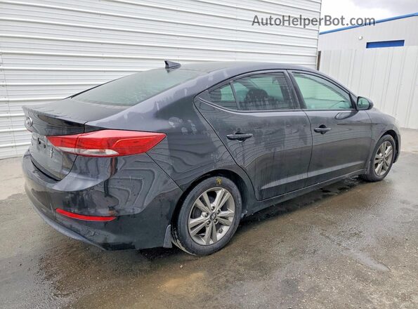 5NPD84LF9HH187612 2017 HYUNDAI ELANTRA Black Trasero derecho