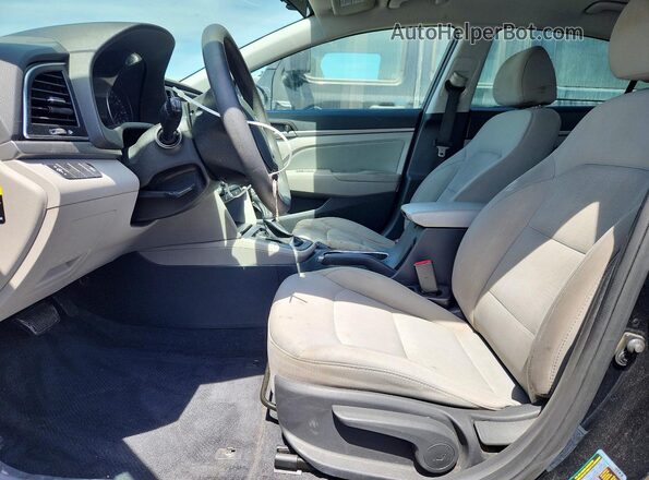 5NPD84LF9HH187612 2017 HYUNDAI ELANTRA Black Vista interior delantera