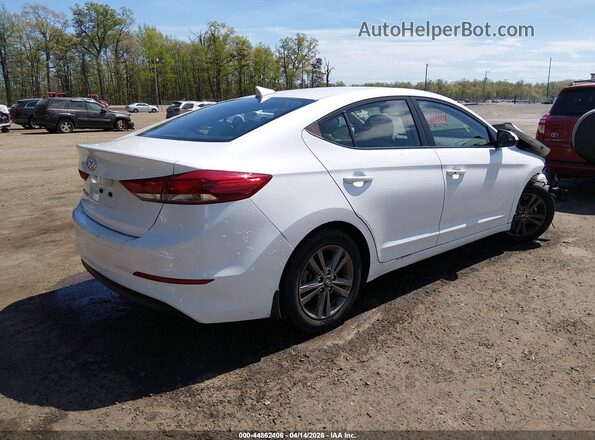 5NPD84LF9JH236359 2018 HYUNDAI ELANTRA White Հետևի աջ