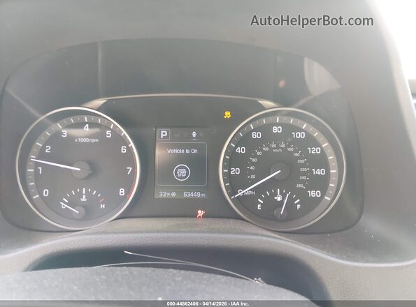 5NPD84LF9JH236359 2018 HYUNDAI ELANTRA White Հետևի նստատեղերի տեսք