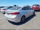 2018 Hyundai Elantra Sel Silver vin: 5NPD84LF9JH328720