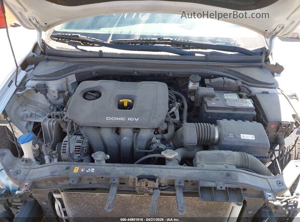 5NPD84LF9JH328720 2018 HYUNDAI ELANTRA Silver Widok z tyłu