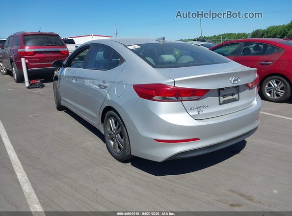 5NPD84LF9JH328720 2018 HYUNDAI ELANTRA Silver Tył lewy