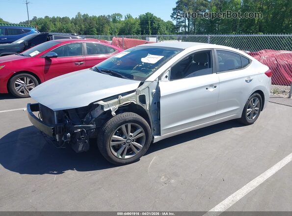 5NPD84LF9JH328720 2018 HYUNDAI ELANTRA Silver Przód lewy